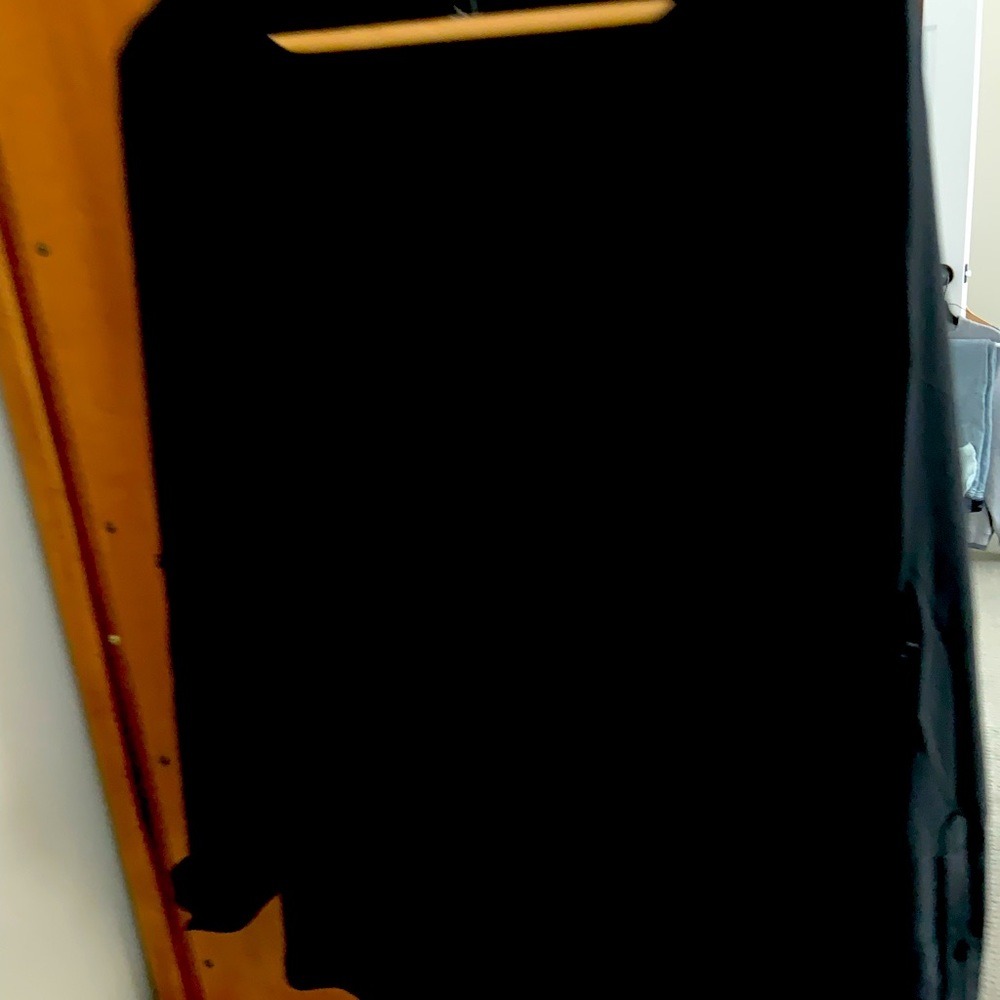 Ann Taylor black Silk Blouse